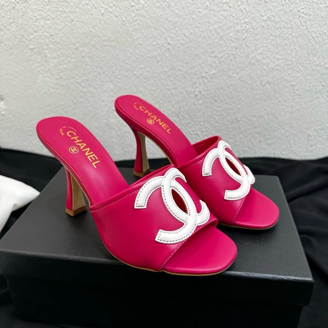 Chanel Lambskin Mules 90mm 65062-2