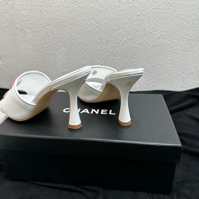 Chanel Lambskin Mules 90mm 65062-3