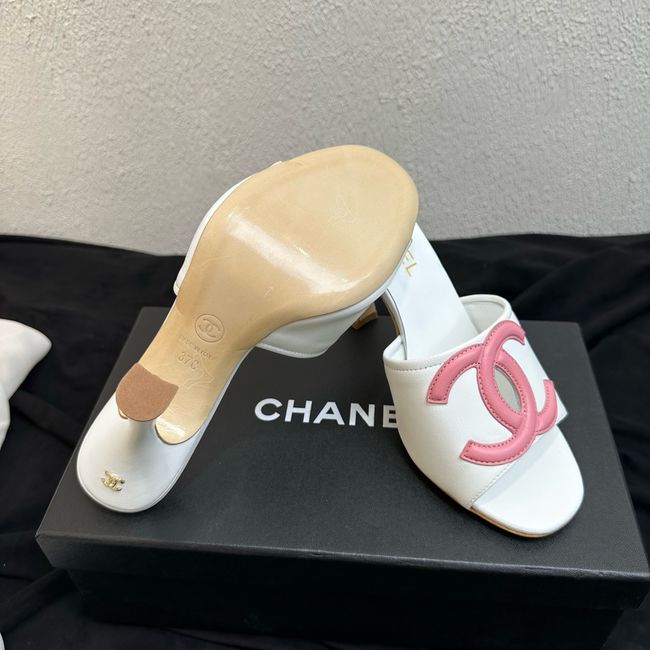 Chanel Lambskin Mules 90mm 65062-3
