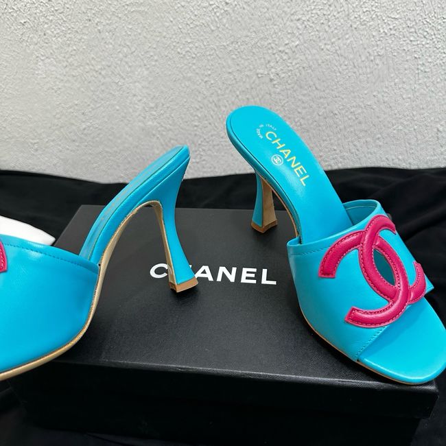 Chanel Lambskin Mules 90mm 65062-4