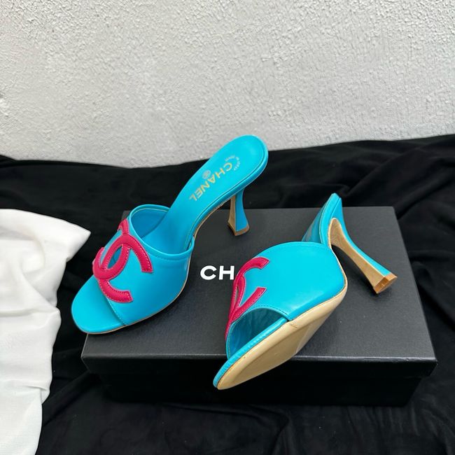 Chanel Lambskin Mules 90mm 65062-4