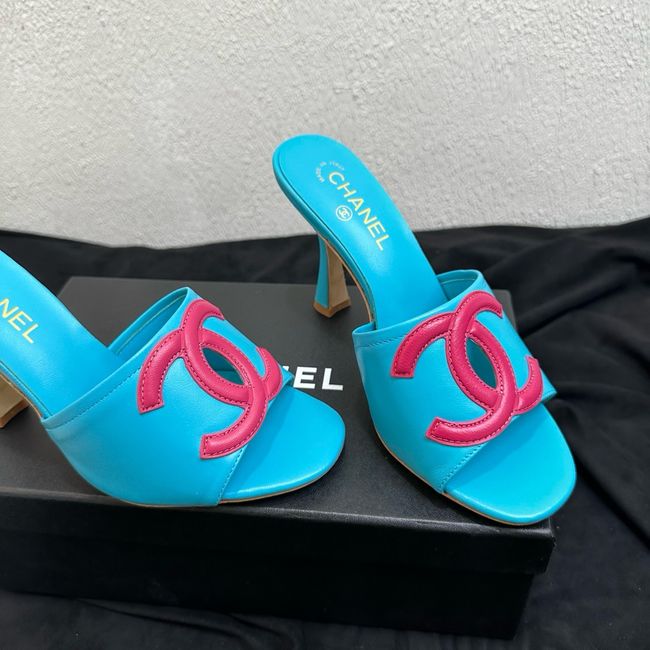 Chanel Lambskin Mules 90mm 65062-4