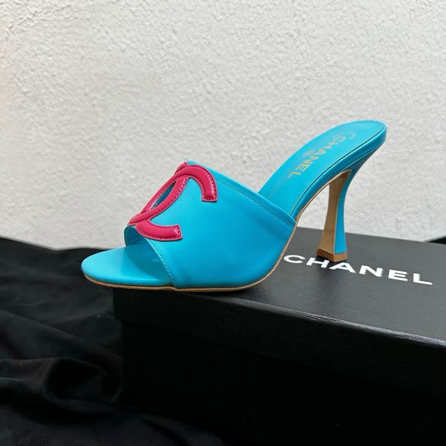 Chanel Lambskin Mules 90mm 65062-4