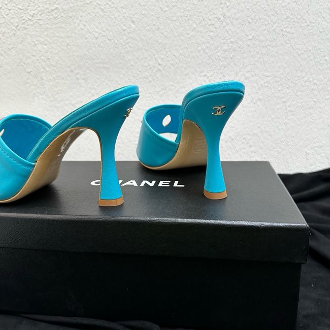 Chanel Lambskin Mules 90mm 65062-4