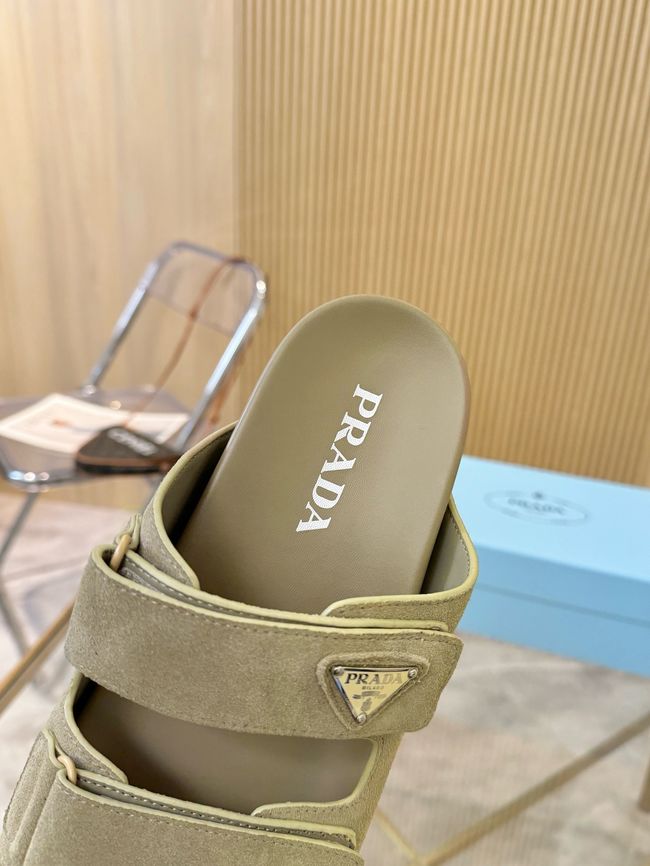 Prada Nubuck slides 1XZ794-1
