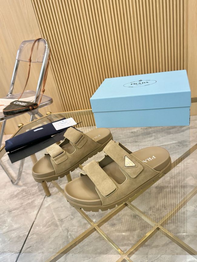Prada Nubuck slides 1XZ794-1