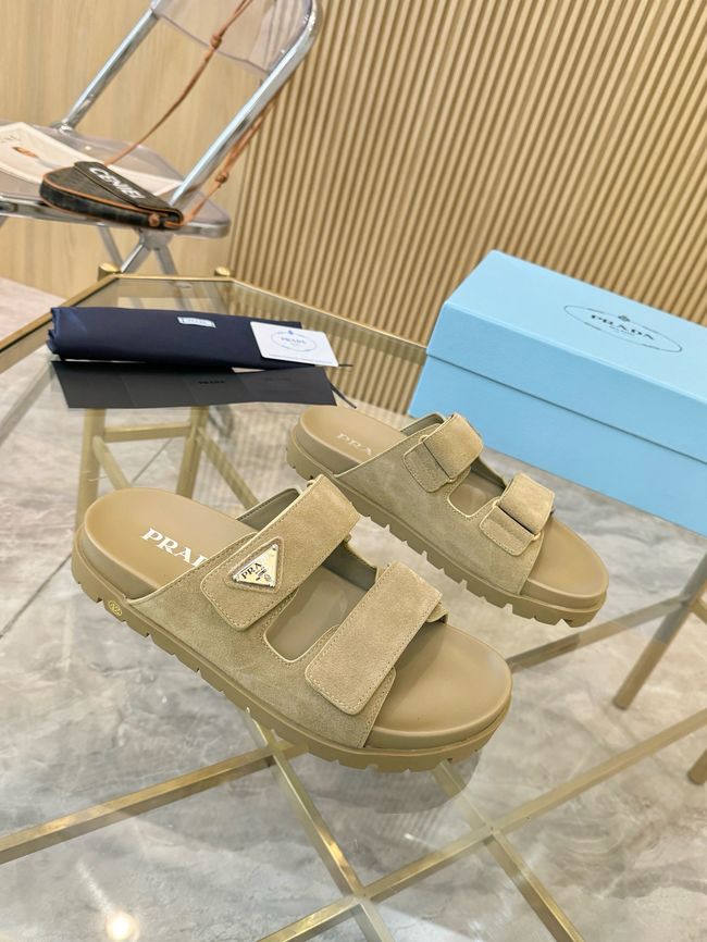 Prada Nubuck slides 1XZ794-1