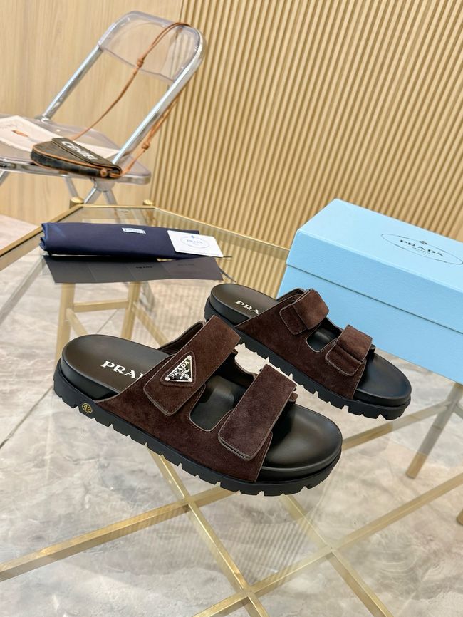 Prada Nubuck slides 1XZ794-2