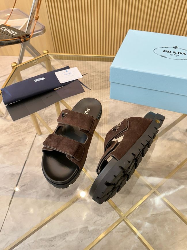 Prada Nubuck slides 1XZ794-2