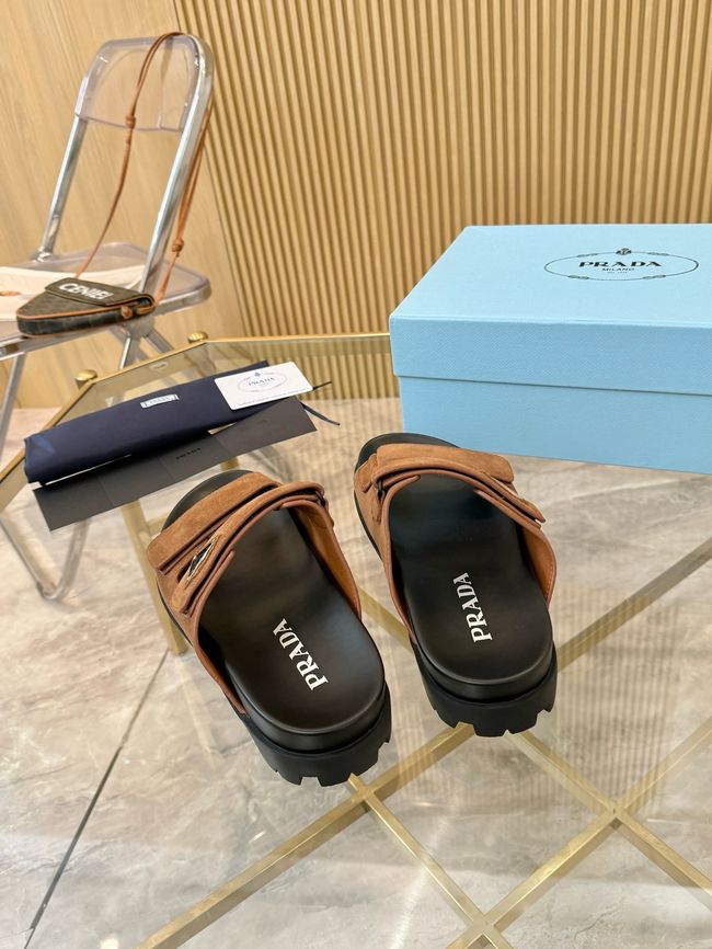 Prada Nubuck slides 1XZ794-3