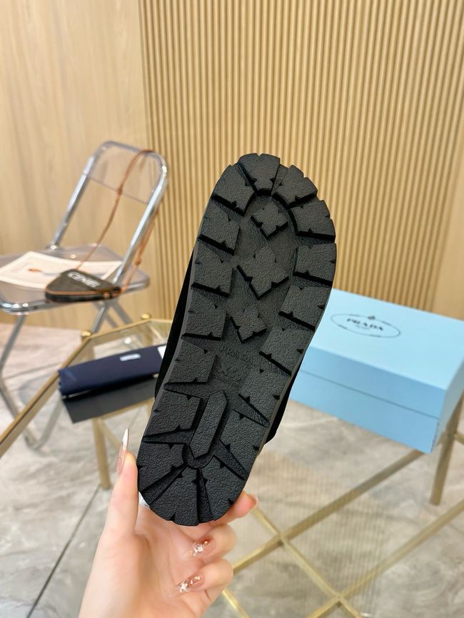 Prada Nubuck slides 1XZ794-4