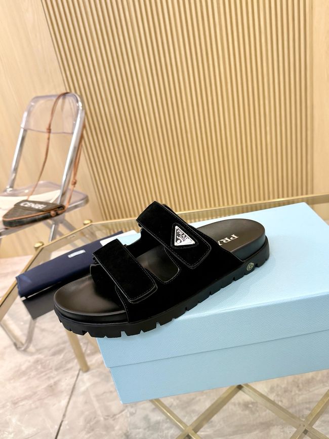 Prada Nubuck slides 1XZ794-4