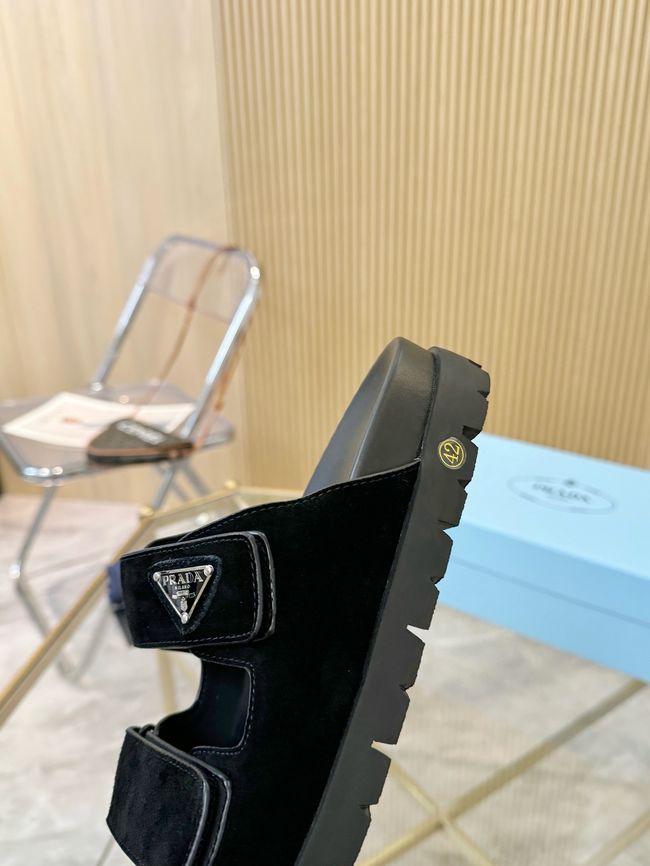 Prada Nubuck slides 1XZ794-4