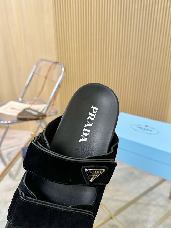 Prada Nubuck slides 1XZ794-4