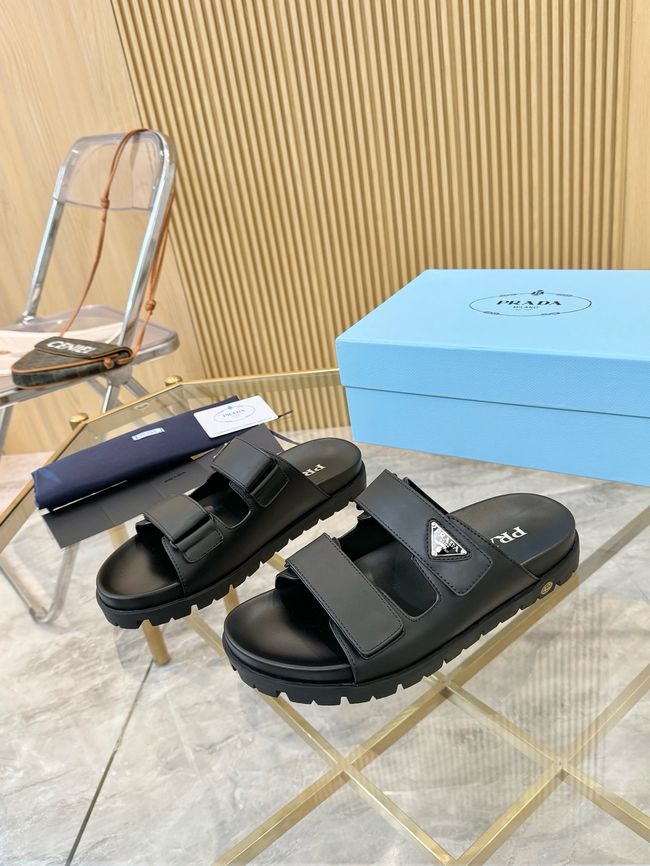 Prada Nubuck slides 1XZ794-5