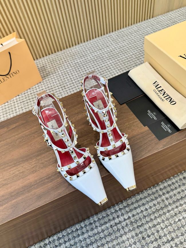 Valentino ROCKSTUD lambskin high heels 10cm 65053-10