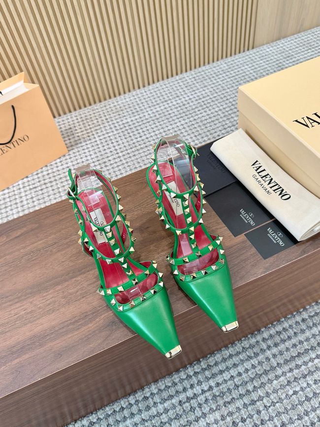 Valentino ROCKSTUD lambskin high heels 10cm 65053-2