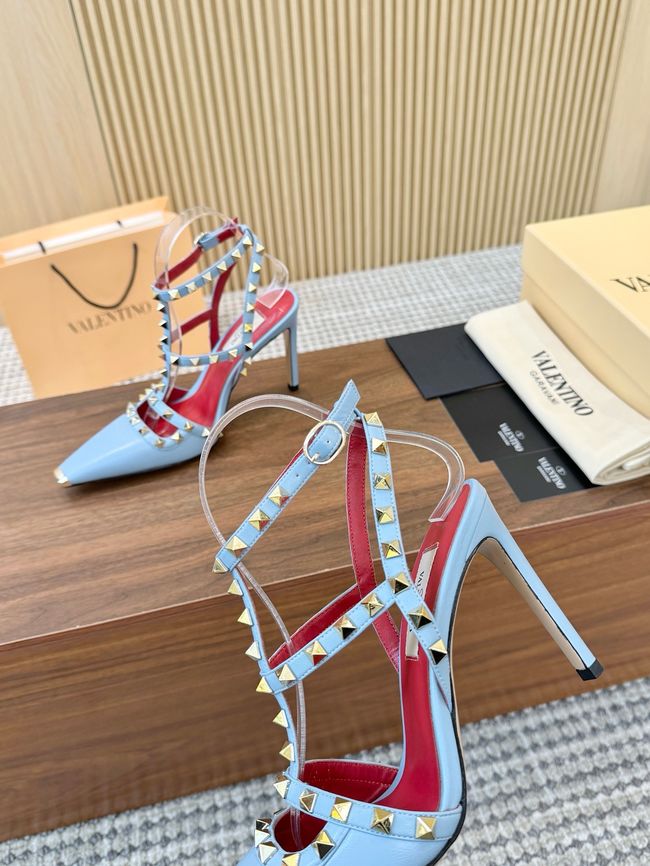 Valentino ROCKSTUD lambskin high heels 10cm 65053-3