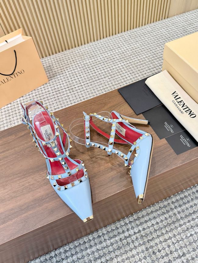 Valentino ROCKSTUD lambskin high heels 10cm 65053-3