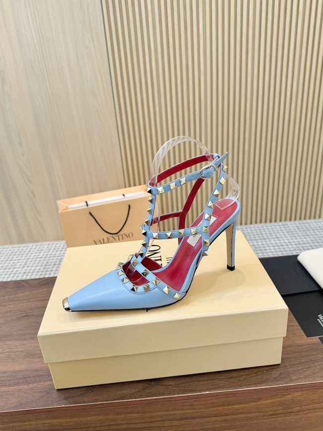 Valentino ROCKSTUD lambskin high heels 10cm 65053-3