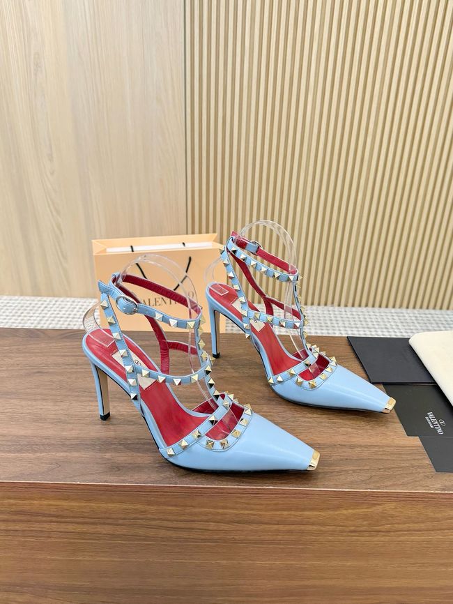 Valentino ROCKSTUD lambskin high heels 10cm 65053-3