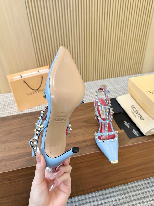 Valentino ROCKSTUD lambskin high heels 10cm 65053-3