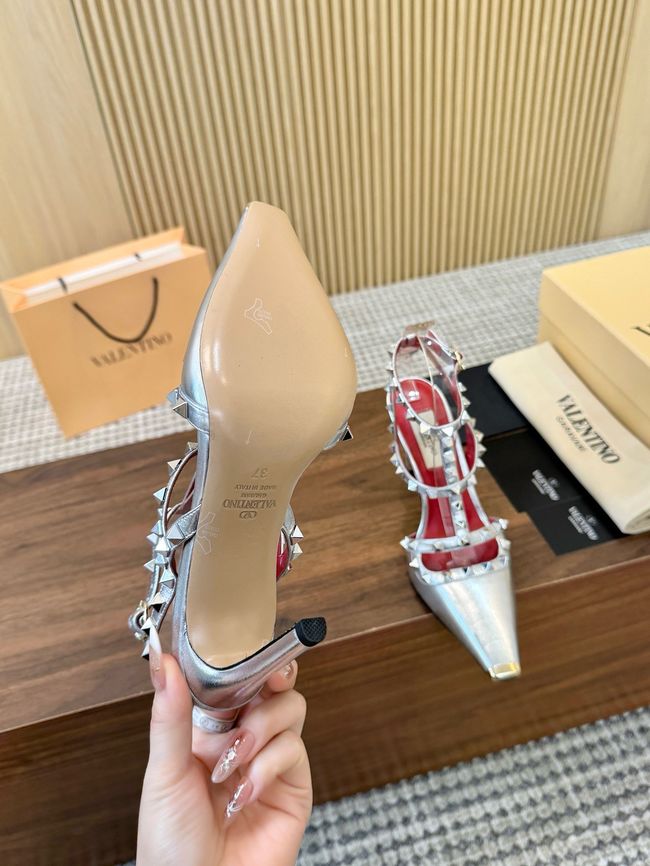 Valentino ROCKSTUD lambskin high heels 10cm 65053-5