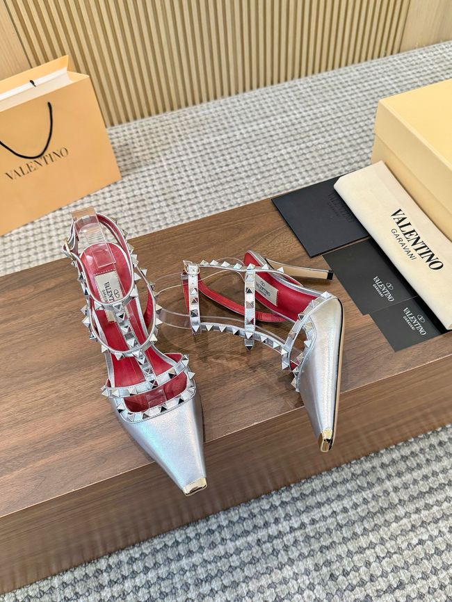 Valentino ROCKSTUD lambskin high heels 10cm 65053-5