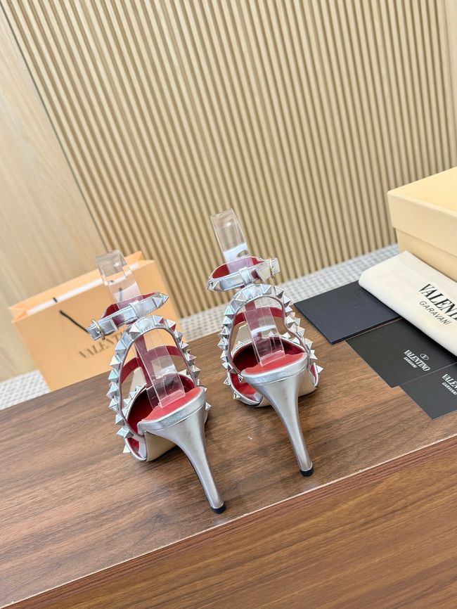 Valentino ROCKSTUD lambskin high heels 10cm 65053-5