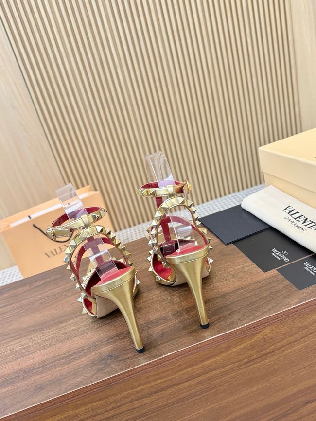Valentino ROCKSTUD lambskin high heels 10cm 65053-9