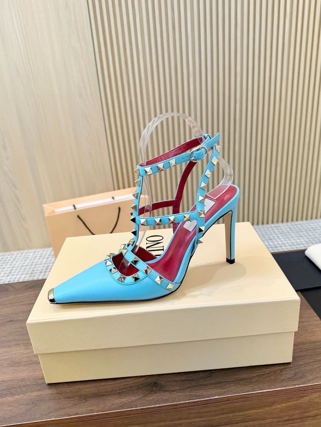 Valentino ROCKSTUD lambskin high heels 10cm 65053-6