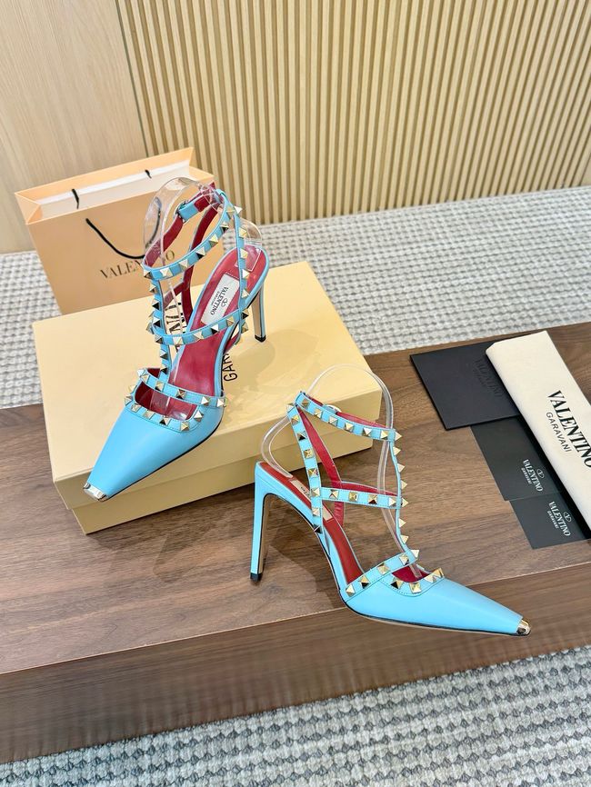 Valentino ROCKSTUD lambskin high heels 10cm 65053-6