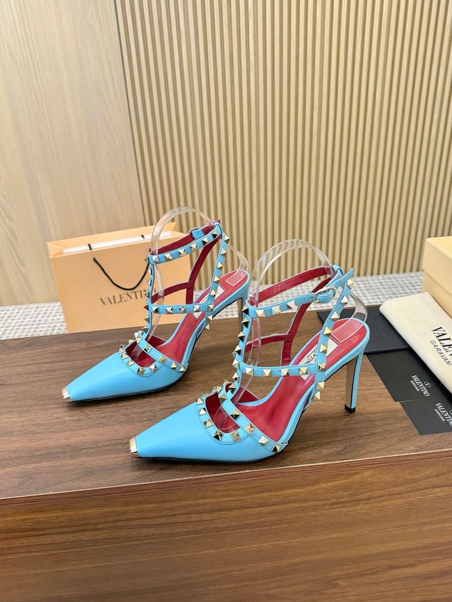Valentino ROCKSTUD lambskin high heels 10cm 65053-6