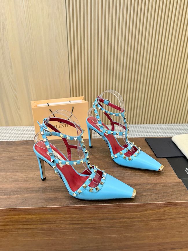 Valentino ROCKSTUD lambskin high heels 10cm 65053-6