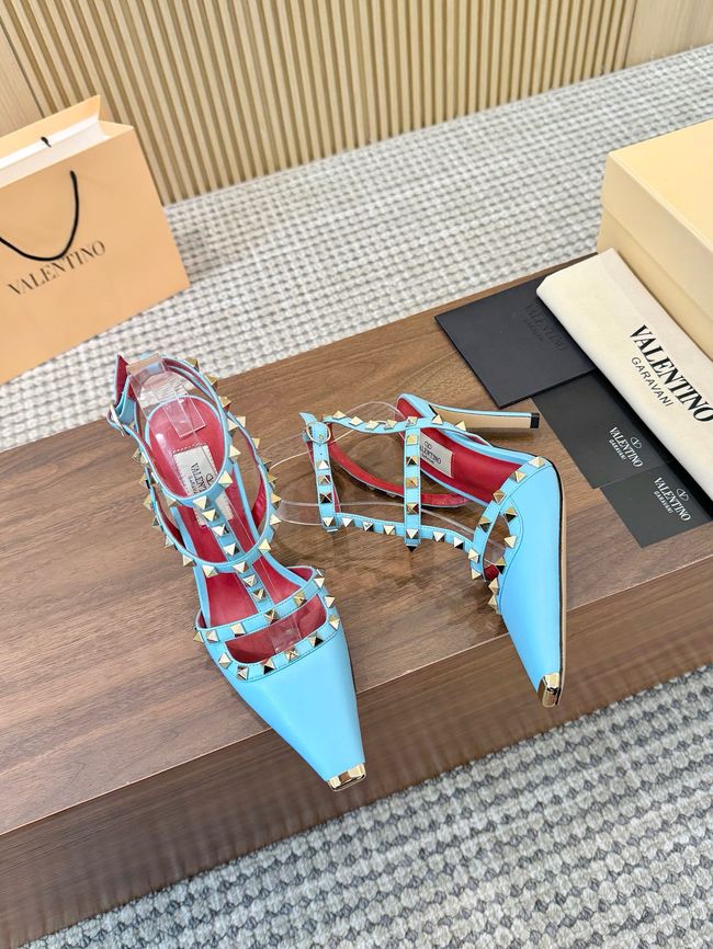 Valentino ROCKSTUD lambskin high heels 10cm 65053-6