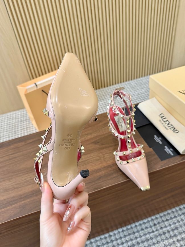 Valentino ROCKSTUD lambskin high heels 10cm 65053-8