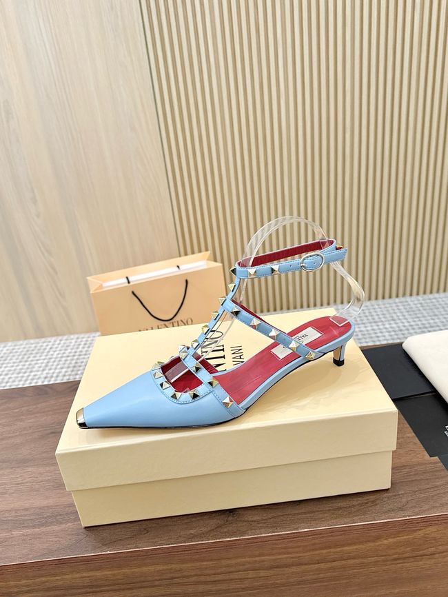 Valentino ROCKSTUD lambskin high heels 4cm 65052-10