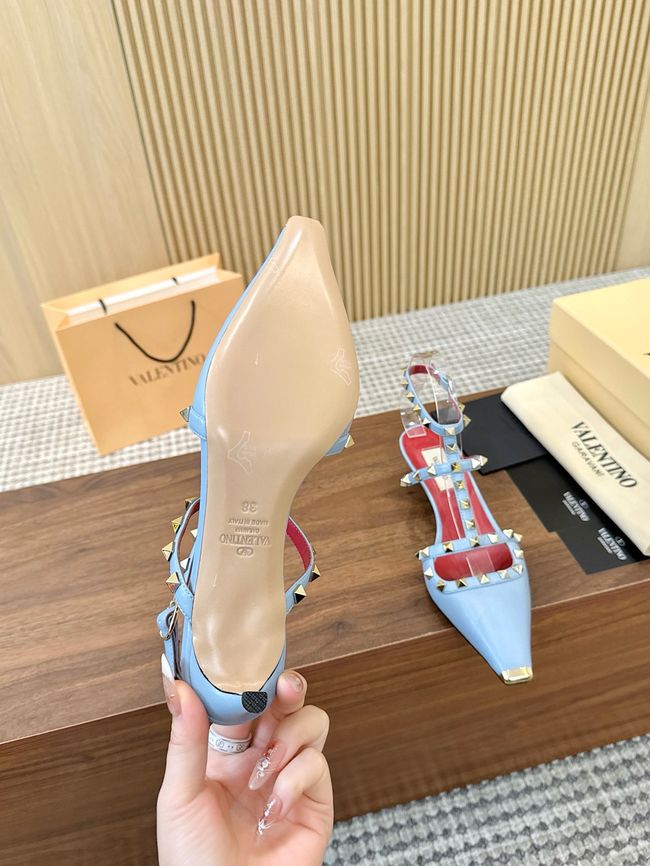 Valentino ROCKSTUD lambskin high heels 4cm 65052-10
