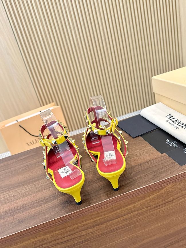 Valentino ROCKSTUD lambskin high heels 4cm 65052-9