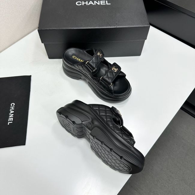 Chanel Lambskin Mules 65065-1