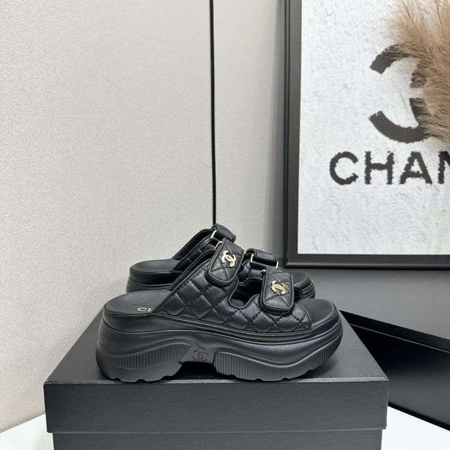Chanel Lambskin Mules 65065-1