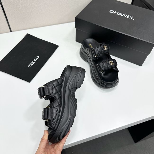 Chanel Lambskin Mules 65065-1