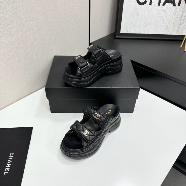 Chanel Lambskin Mules 65065-1