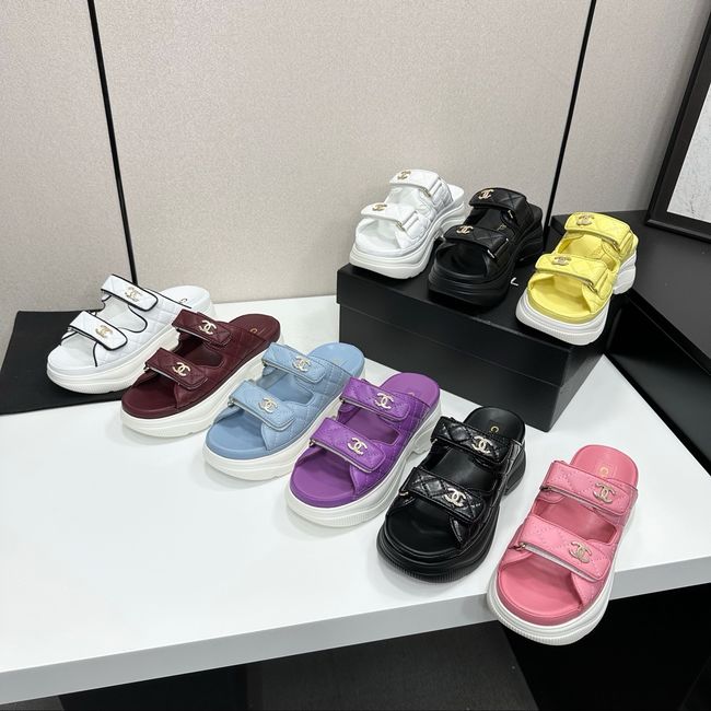 Chanel Lambskin Mules 65065-1