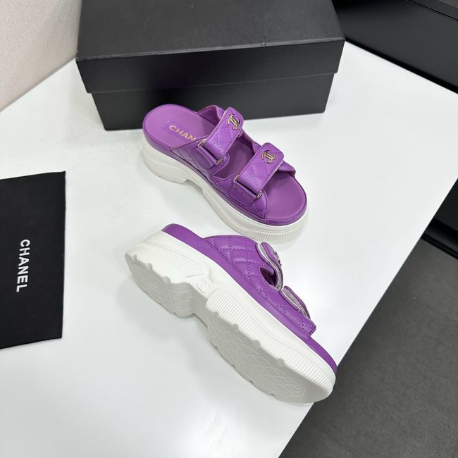 Chanel Lambskin Mules 65065-6