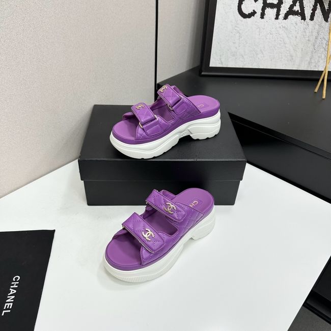 Chanel Lambskin Mules 65065-6