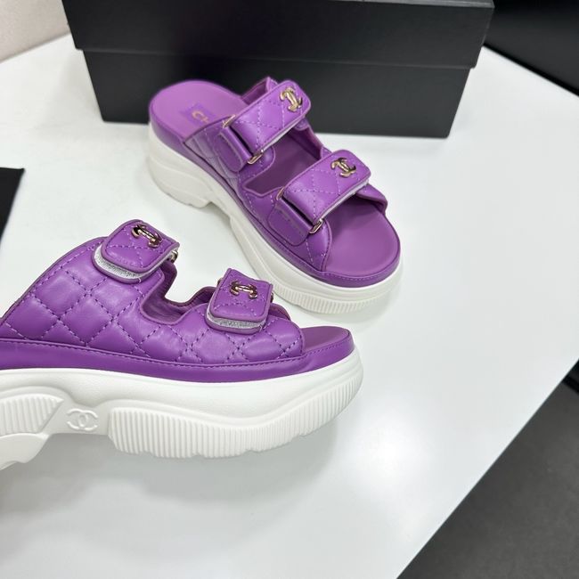 Chanel Lambskin Mules 65065-6