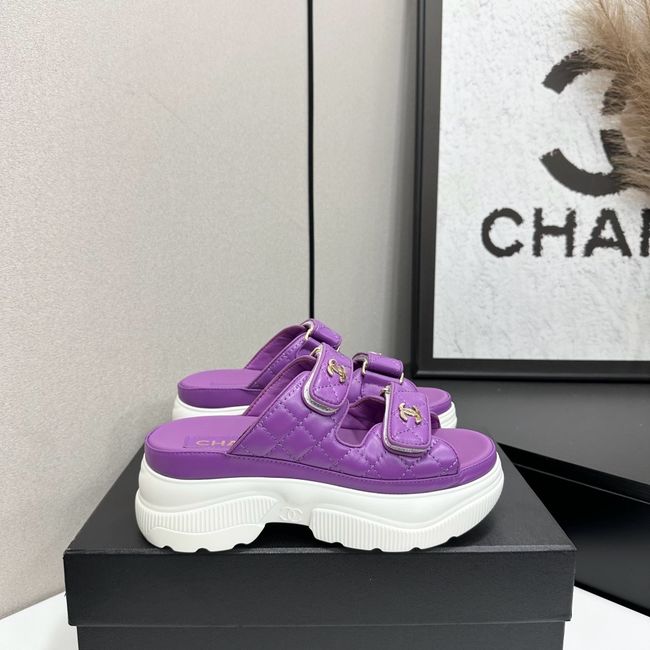 Chanel Lambskin Mules 65065-6