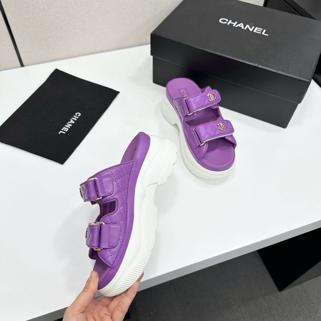 Chanel Lambskin Mules 65065-6