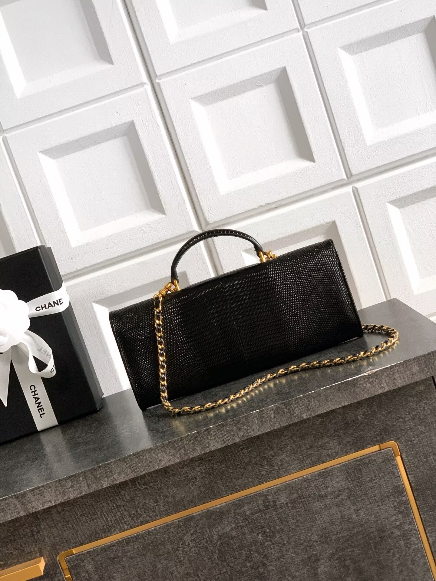 Chanel 26A Original Leather CC Handbag A6430 Black Chanel 26A Original Leather CC Handbag A6430 Black